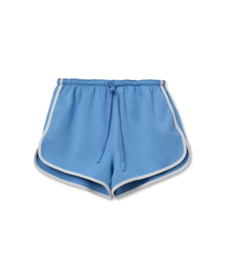 Leo Sporty Short | Pacific Blue / Ivory