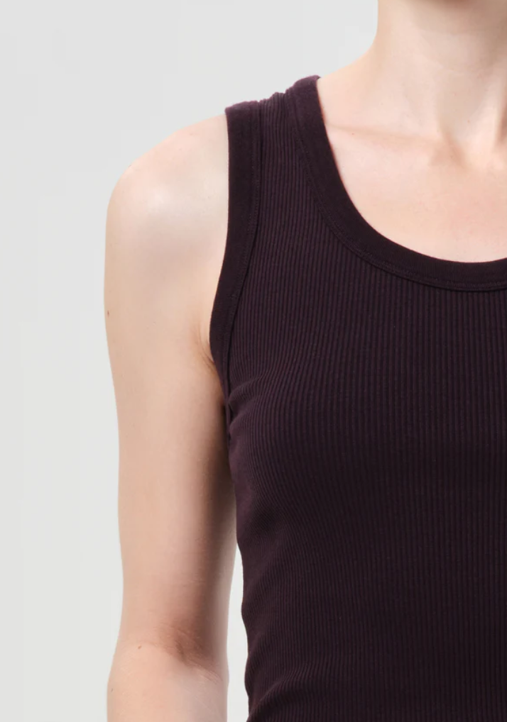 Poppy Tank | Eggplant