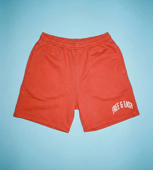 Uni Eco Fleece Shorts | Red