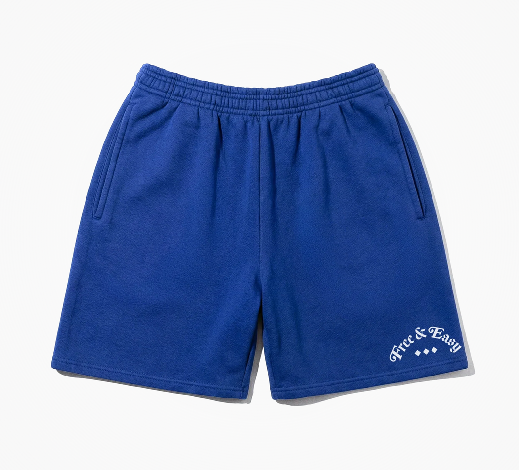 Uni Eco Fleece Shorts | Royal Blue
