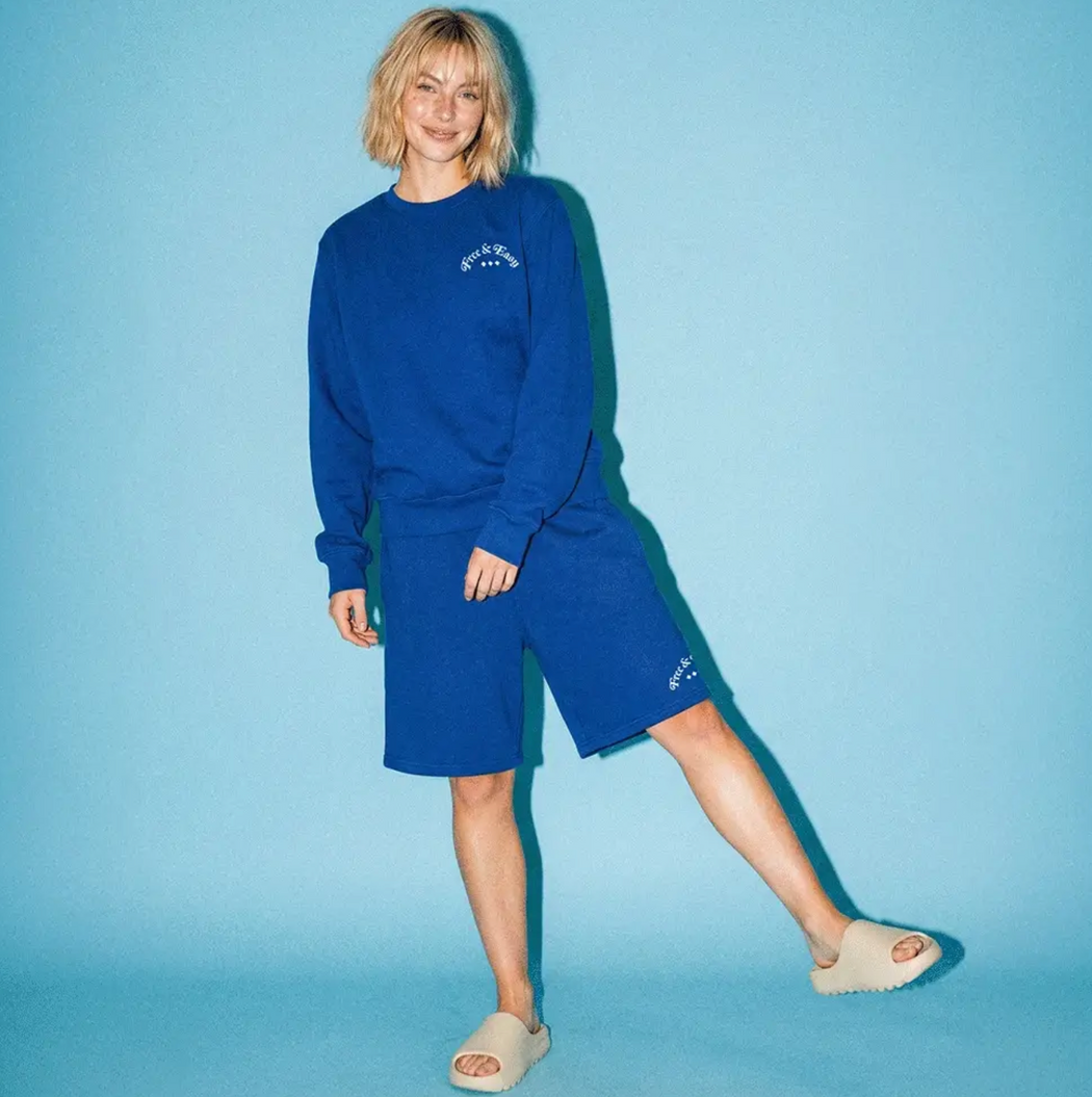 Uni Eco Fleece Shorts | Royal Blue