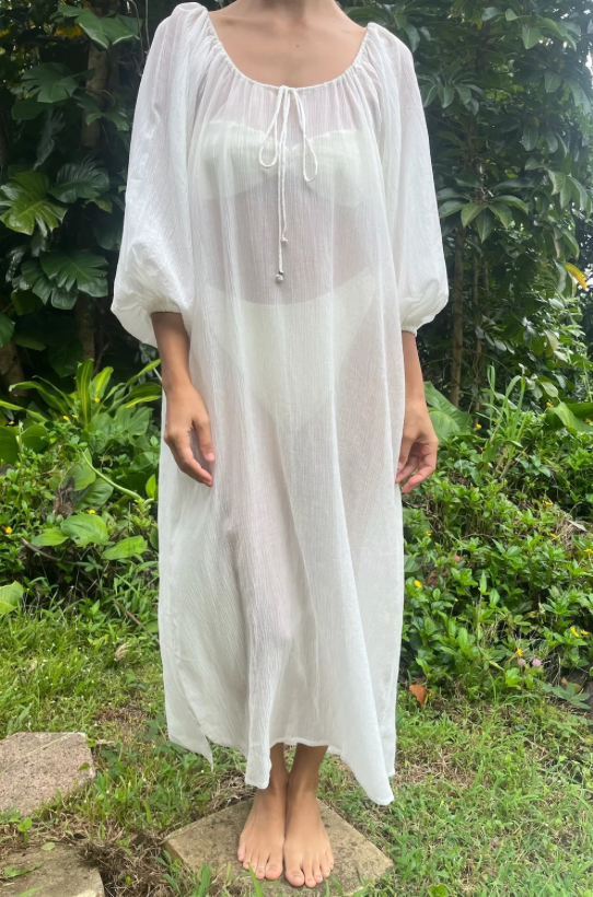 Kate Maxi Dress | Sheer Chiffon