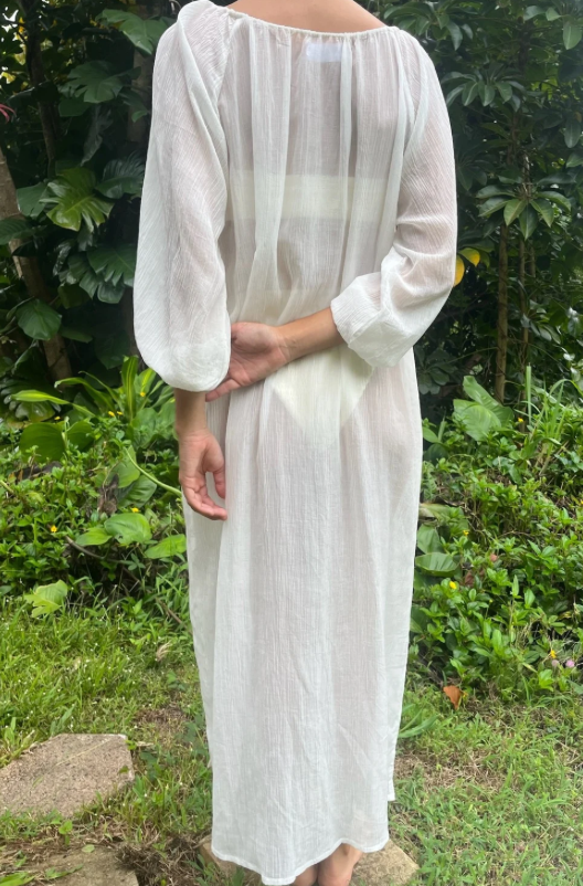 Kate Maxi Dress | Sheer Chiffon
