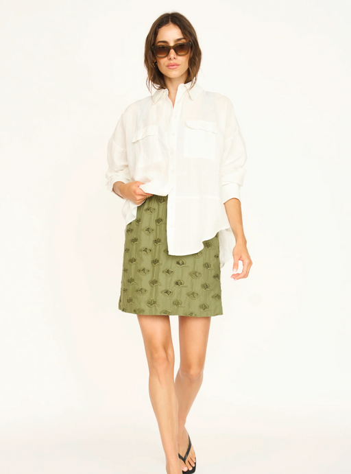 Kyoto Shirt | White Linen