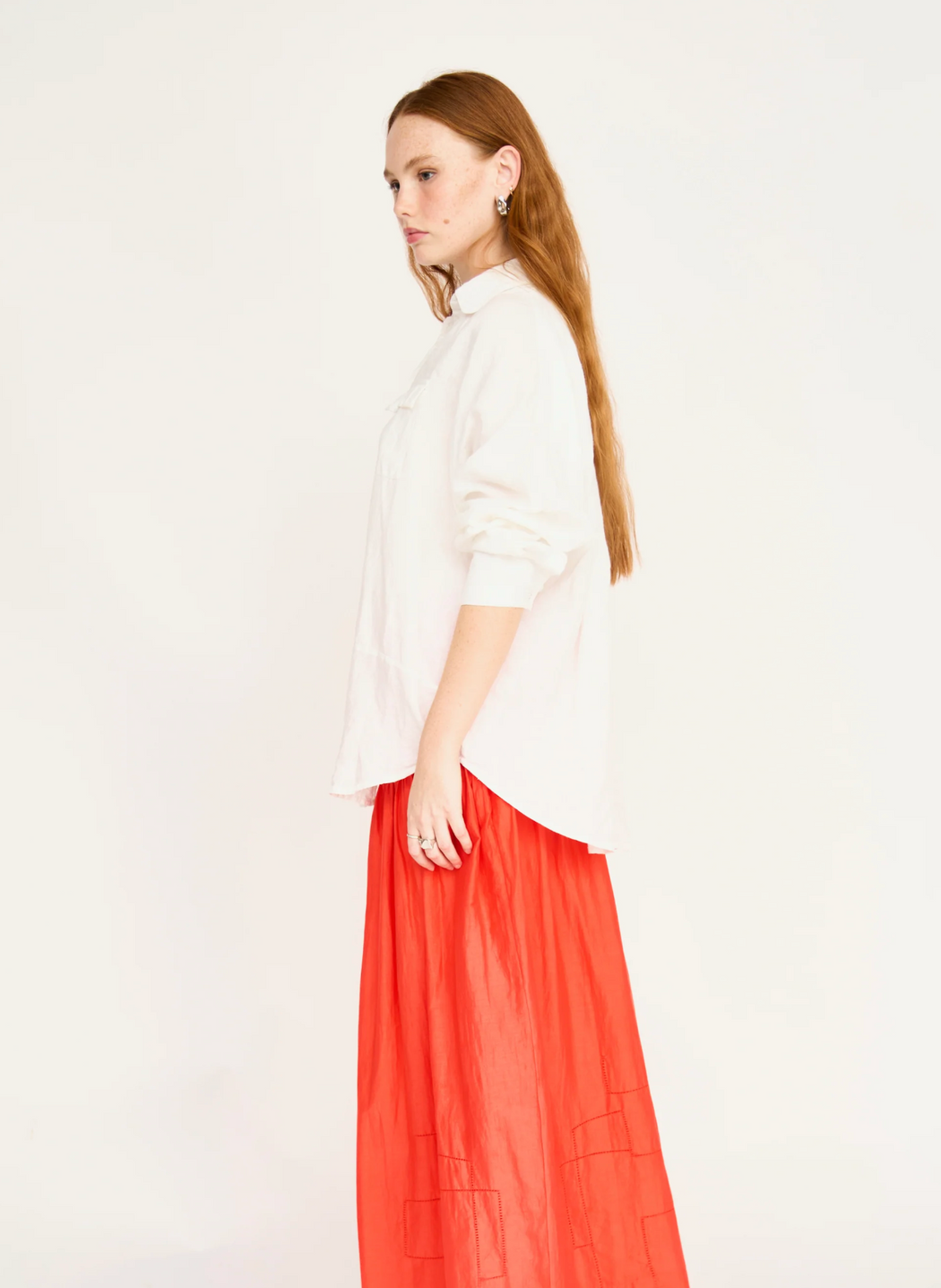 Kyoto Shirt | White Linen