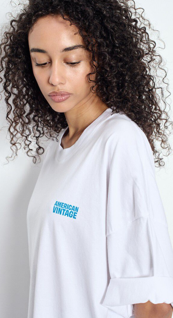 Women's t-shirt Gixy | White