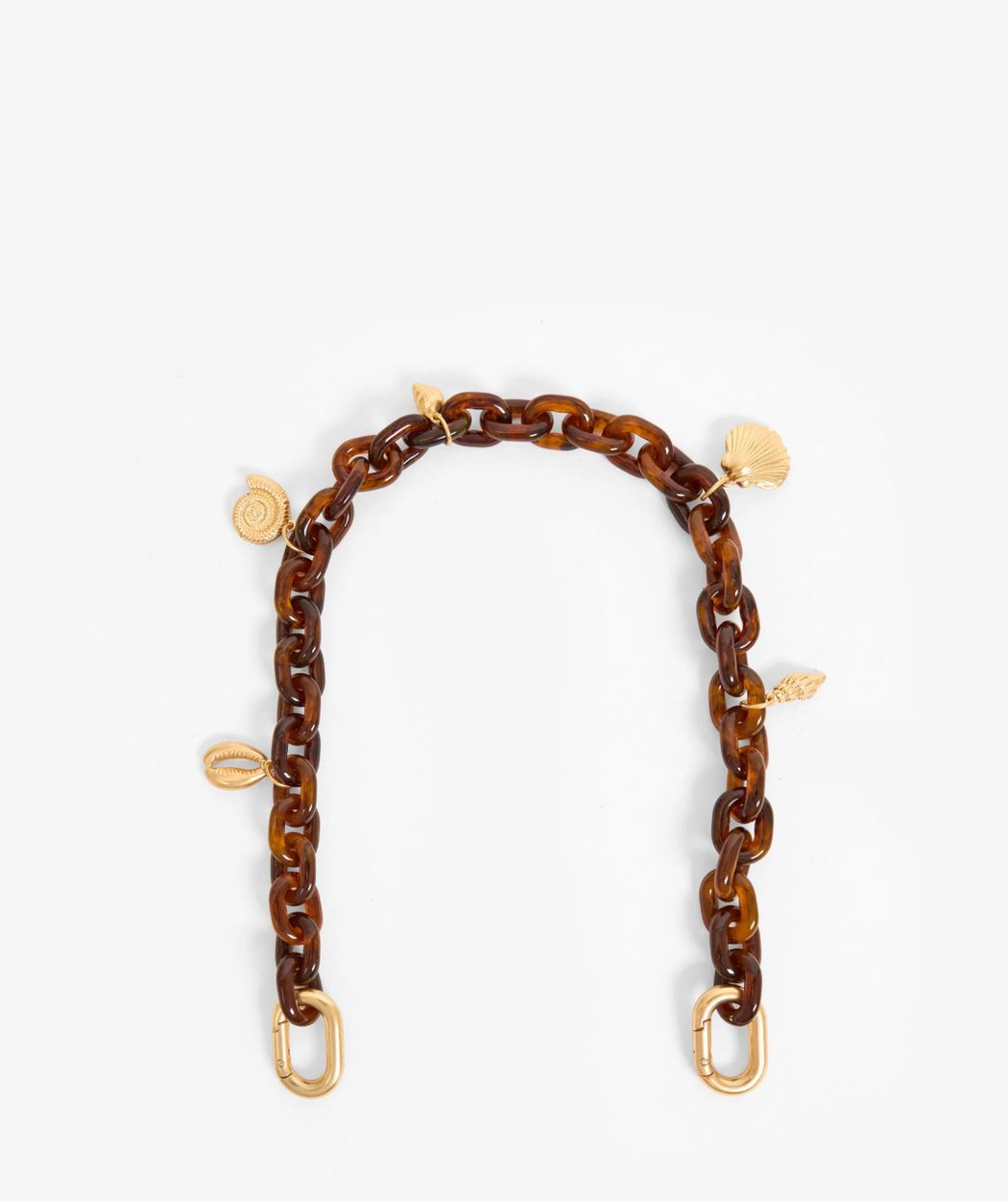 Shortie Strap | Tortoise Resin w/ Sea Charms