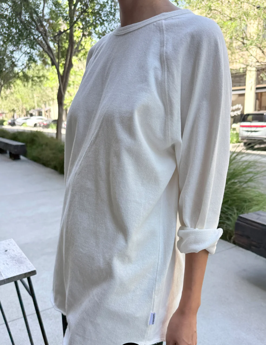 Raglan Tee | White