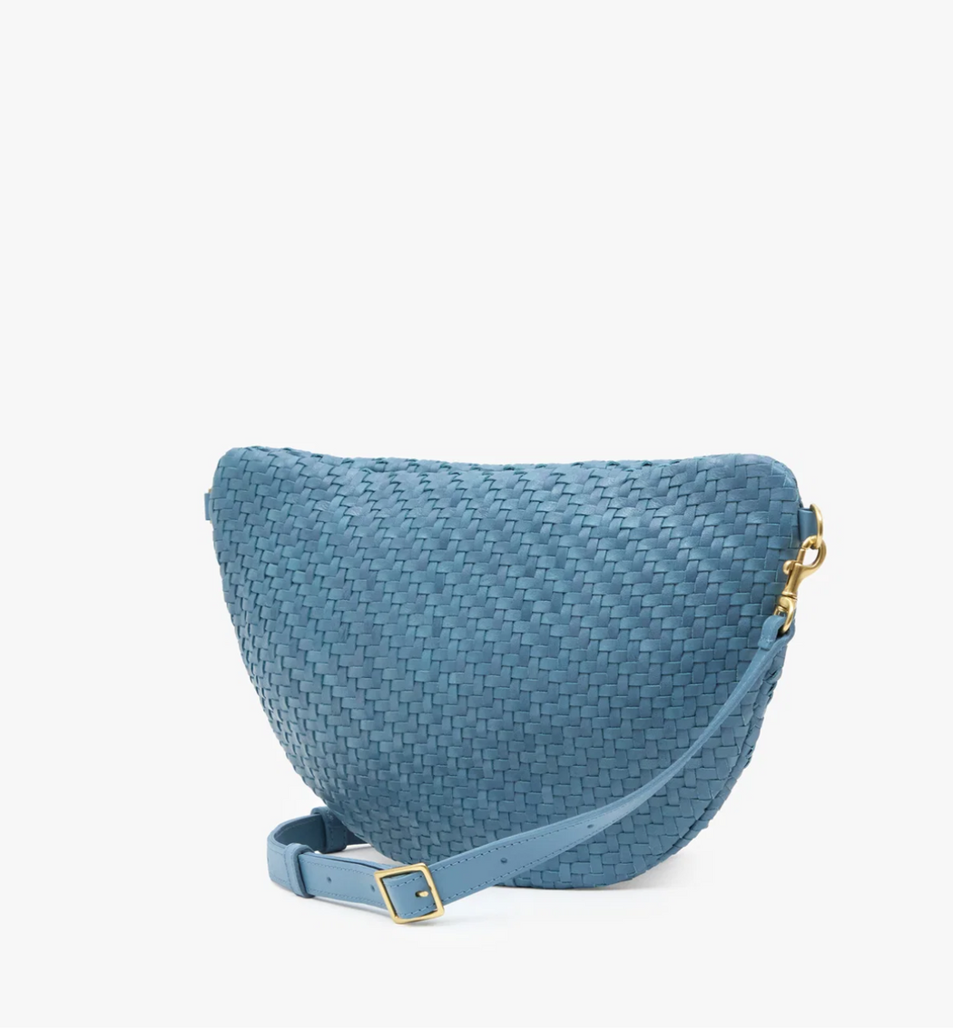 Grande Fanny | Desert Blue Woven Zig-Zag
