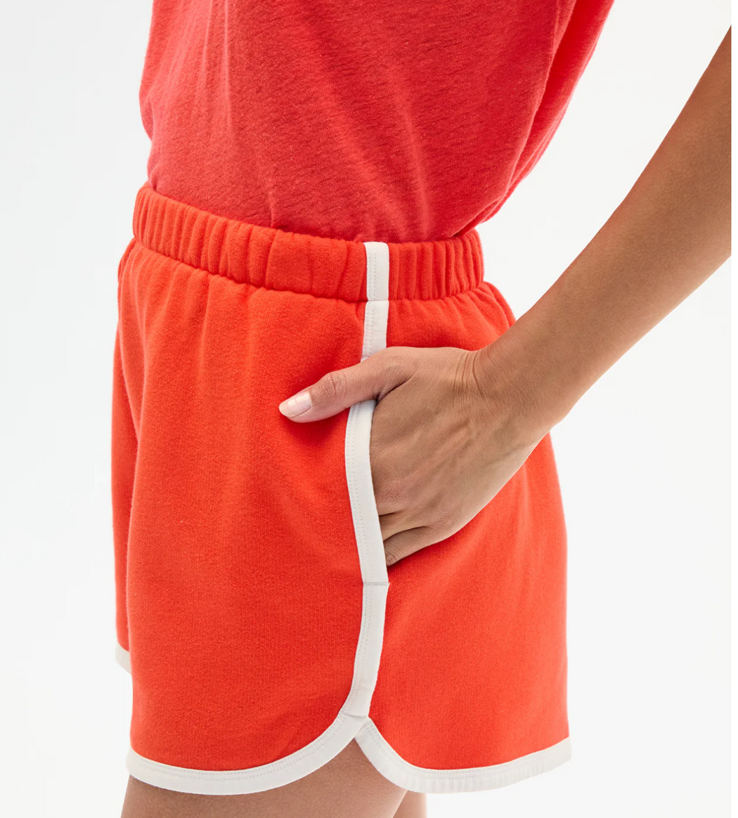 Le Jogging Short | L'Orange w/ Cream Piping