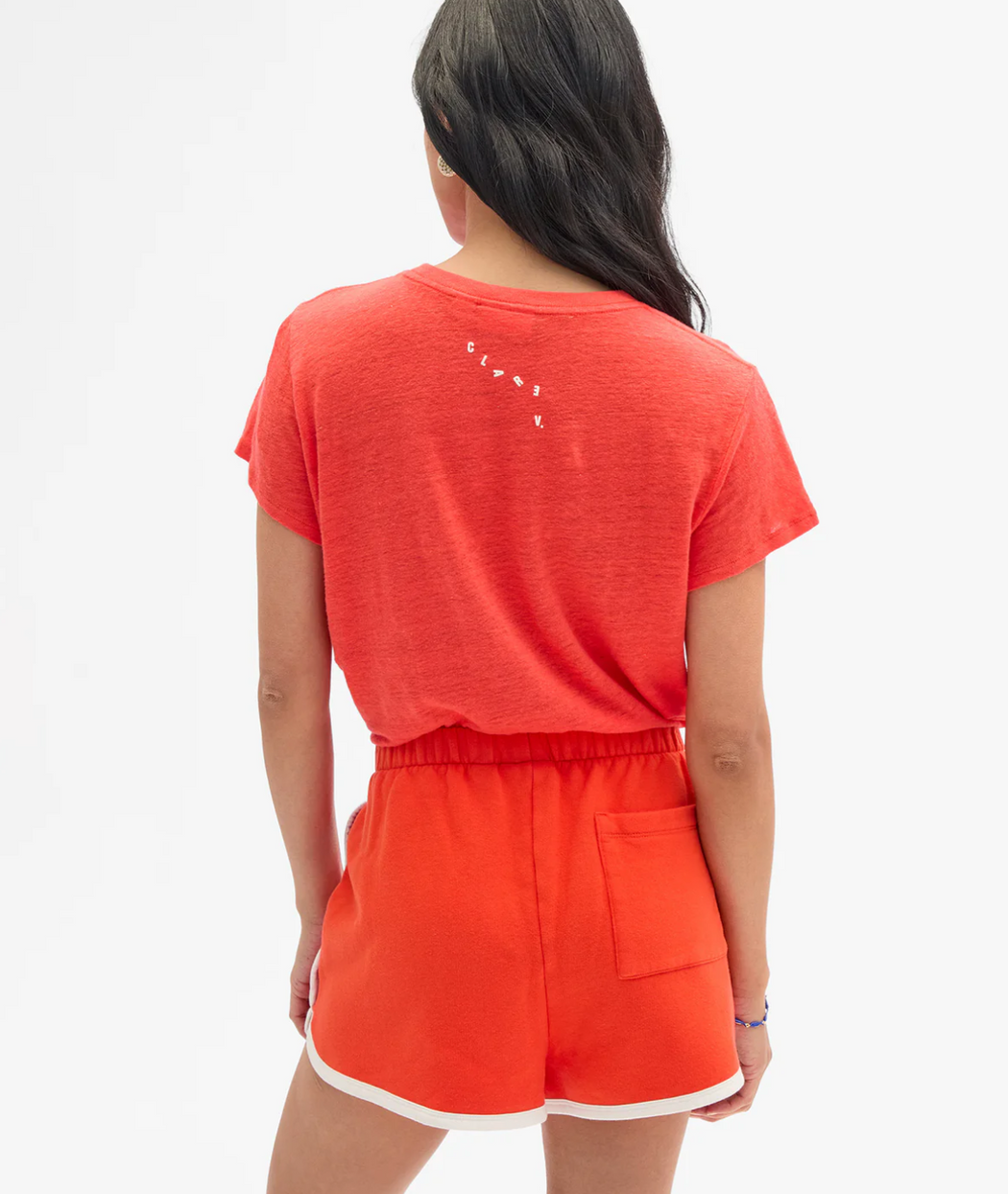 Le Jogging Short | L'Orange w/ Cream Piping