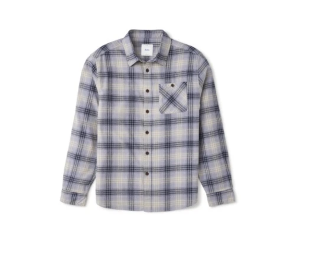 Derek Flannel | Storm Blue