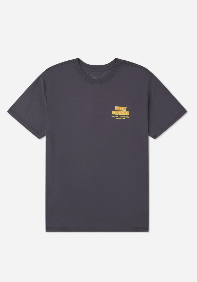 Lorry Tee | Polar Navy Vintage Wash