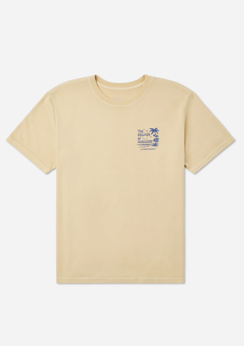 Sonics Tee | Dusty Yellow Vintage Wash