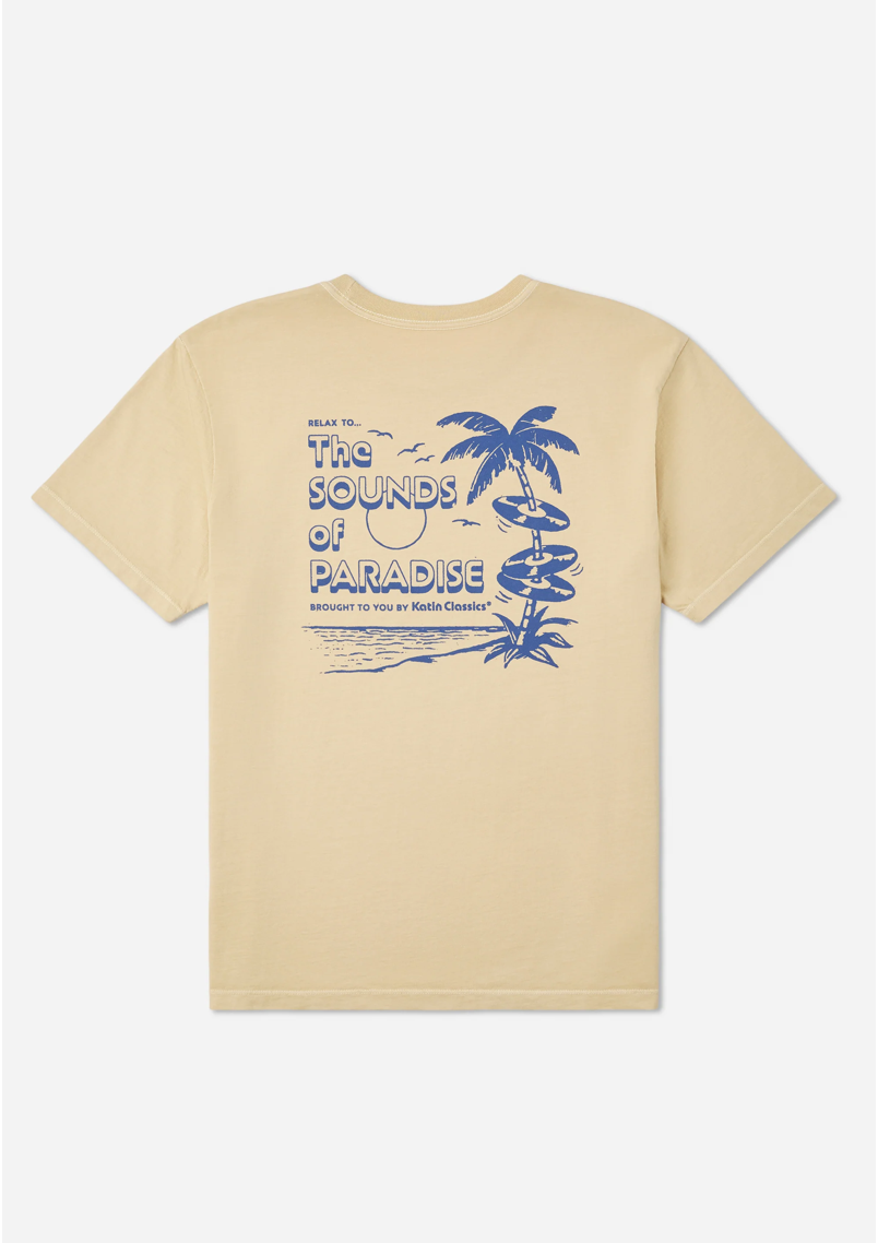 Sonics Tee | Dusty Yellow Vintage Wash