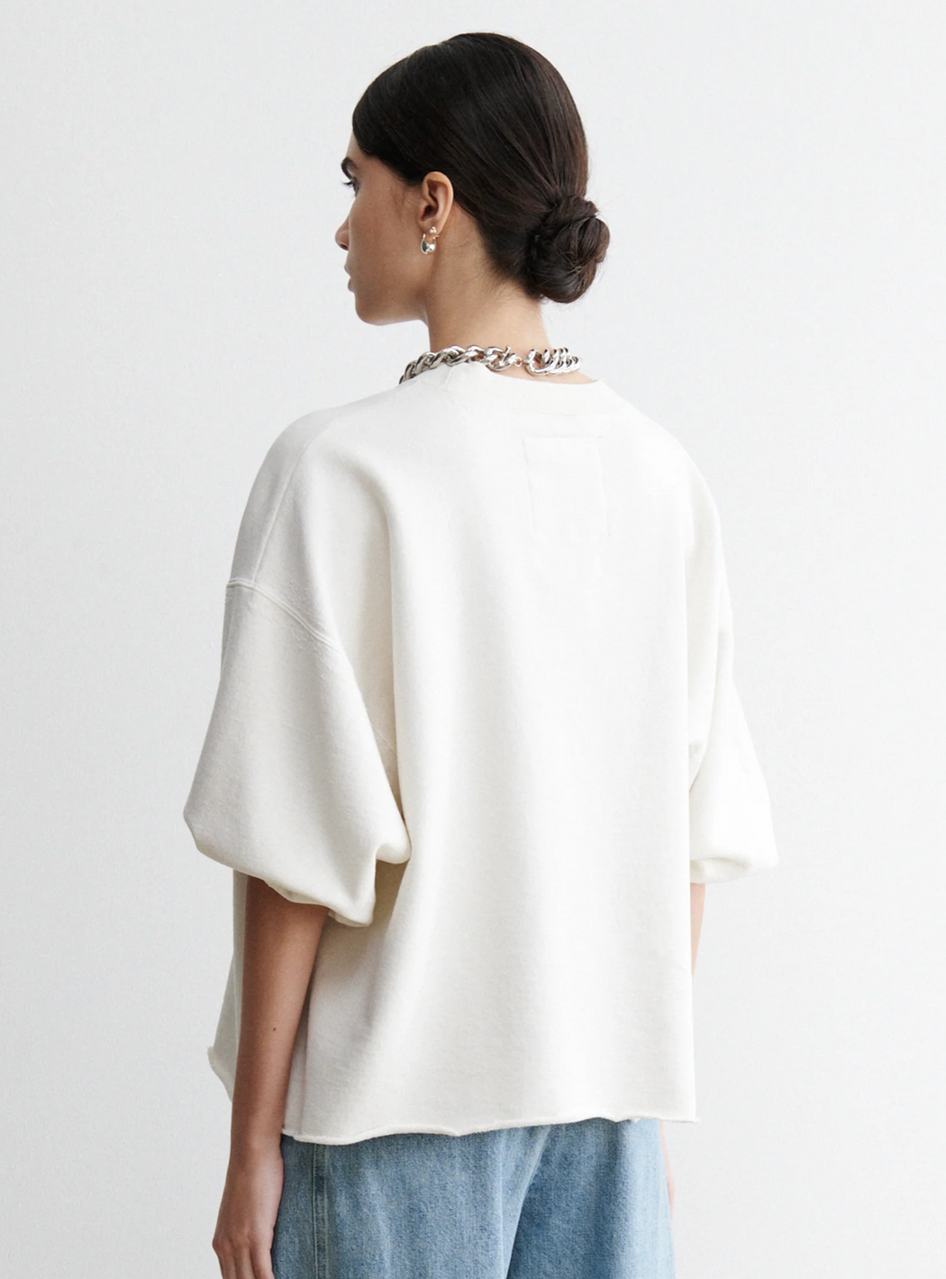 Fond Sweatshirt | Dirty White