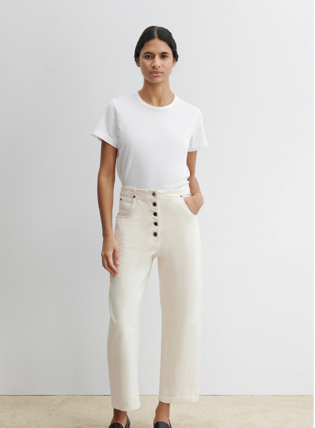 Elkin Pant | White