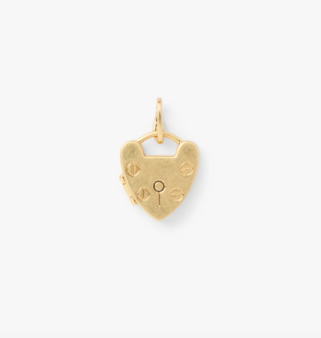 Padlock Locket | Vintage Gold