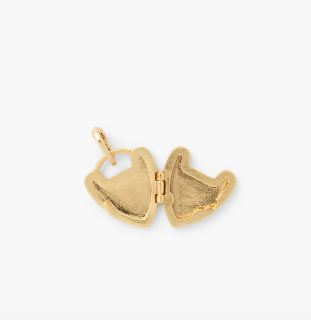 Padlock Locket | Vintage Gold