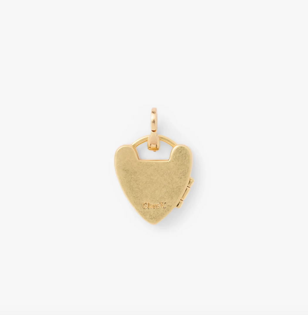 Padlock Locket | Vintage Gold