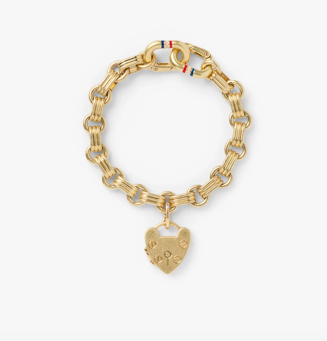 Padlock Locket | Vintage Gold