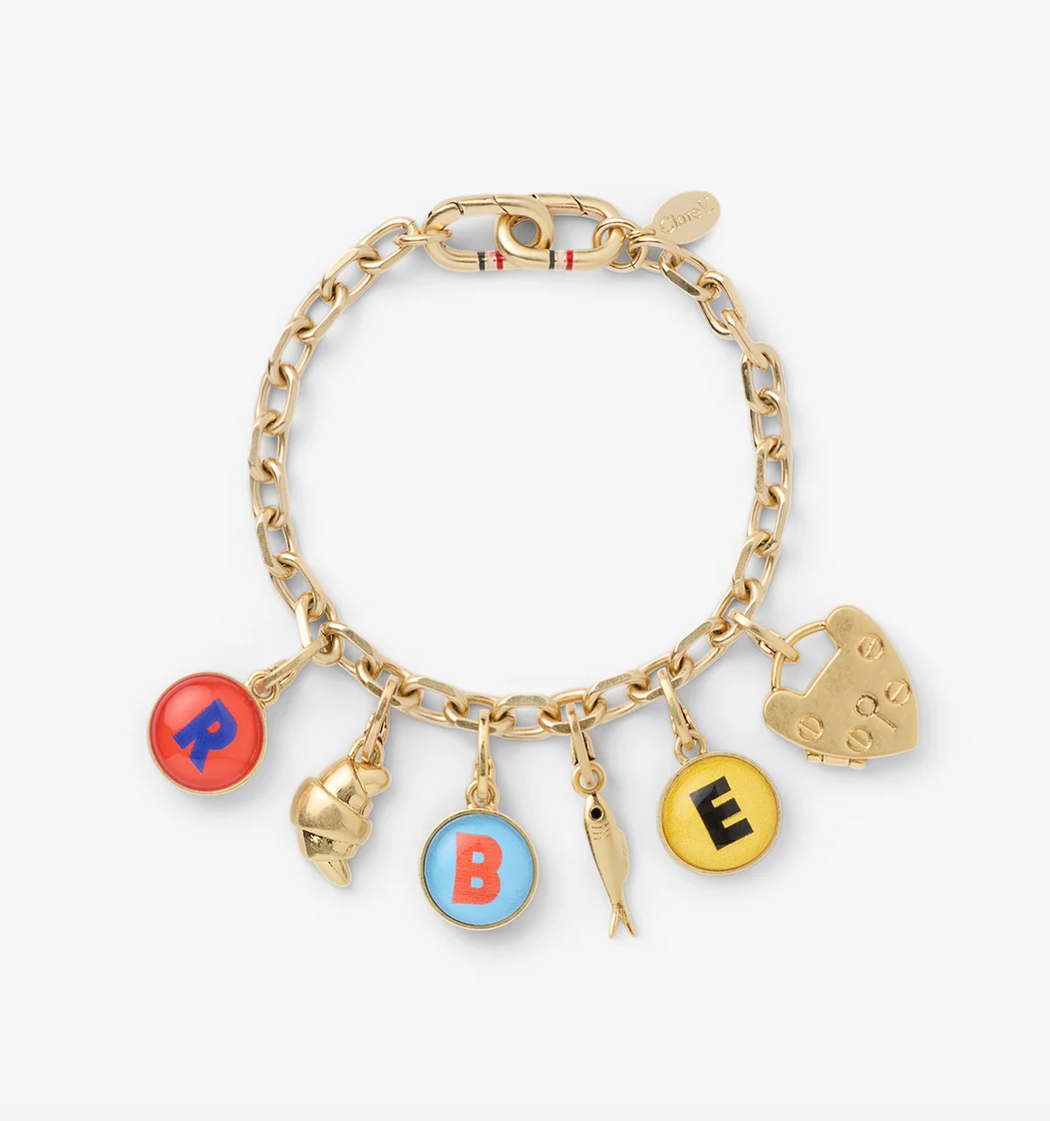 Croissant Charm | Vintage Gold