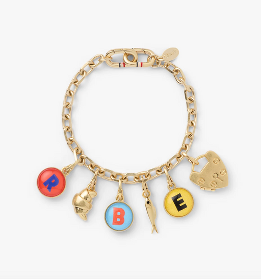 Croissant Charm | Vintage Gold