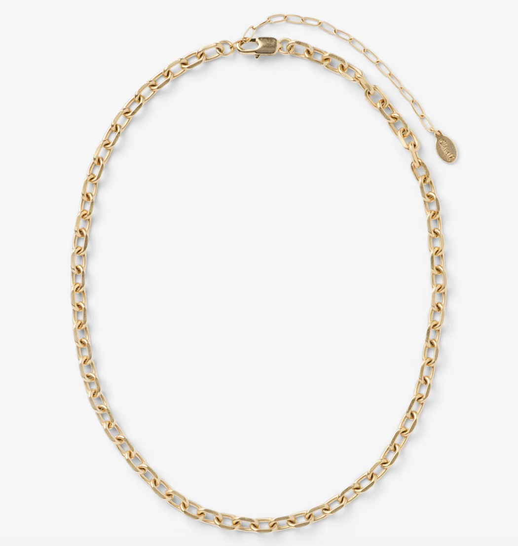 Charm Chain Necklace | Vintage Gold