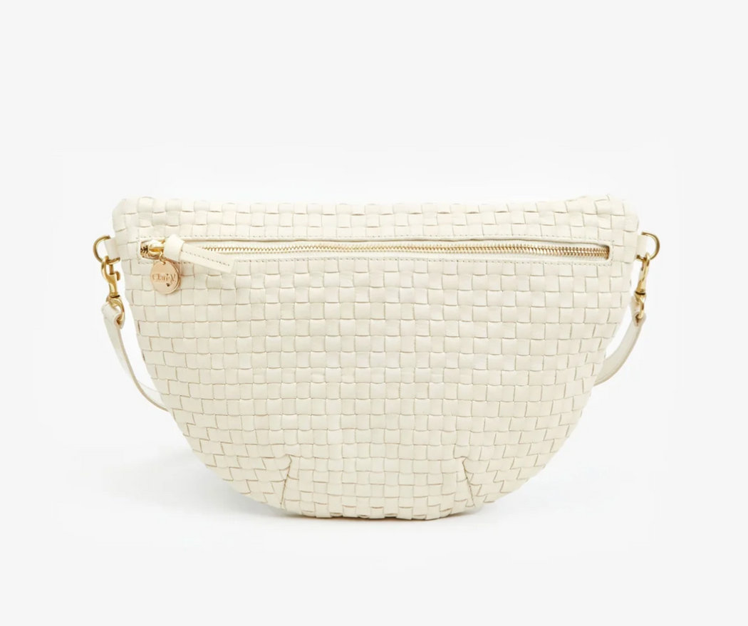Grande Fanny | Woven Checker Cream