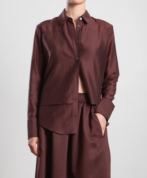 Marvin Shirt | Chocolate Gossamer