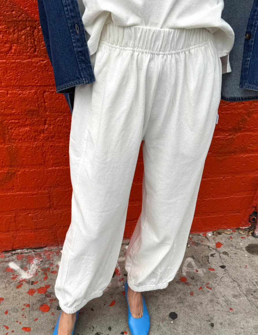 Balloon Pant | White