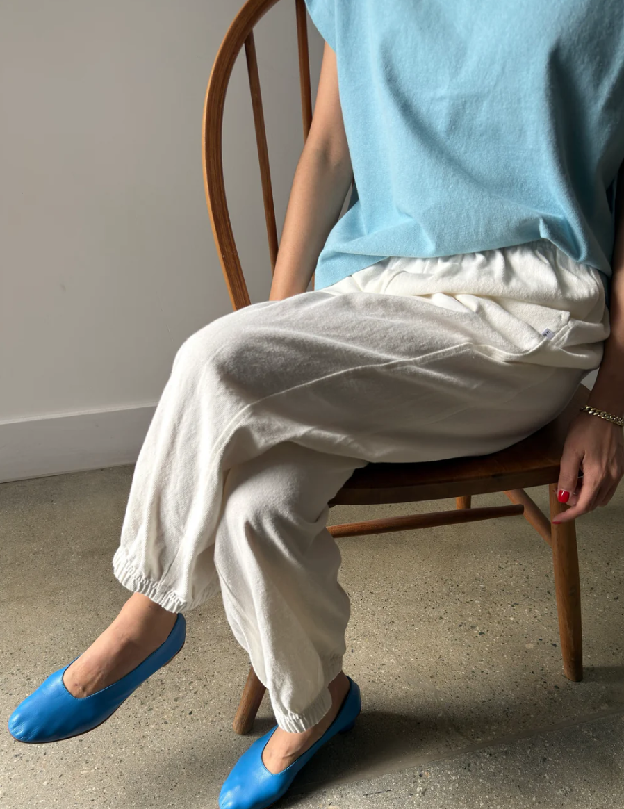 Balloon Pant | White