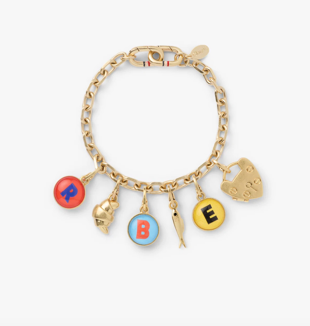Charm Chain Bracelet | Vintage Gold