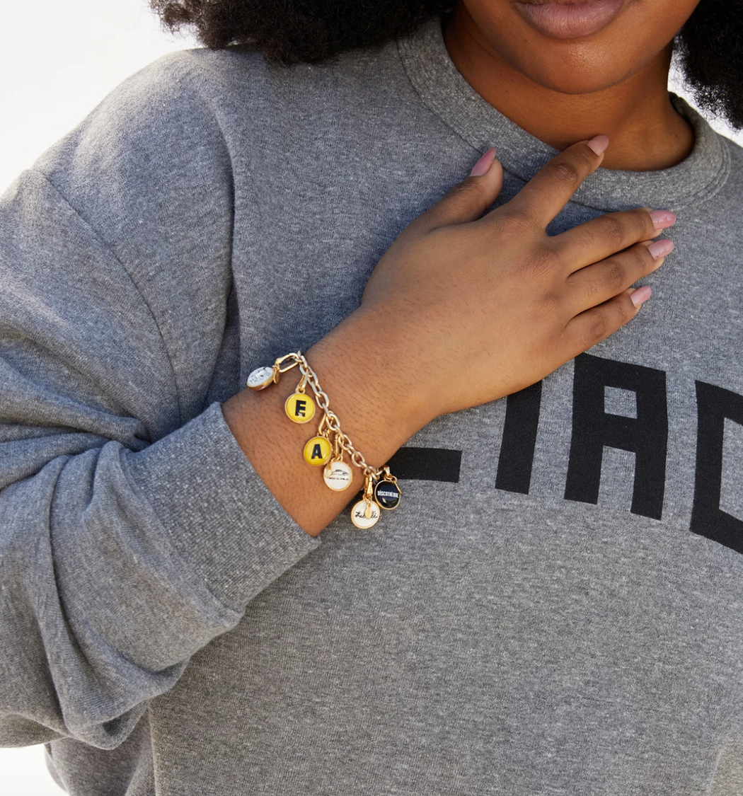 Charm Chain Bracelet | Vintage Gold