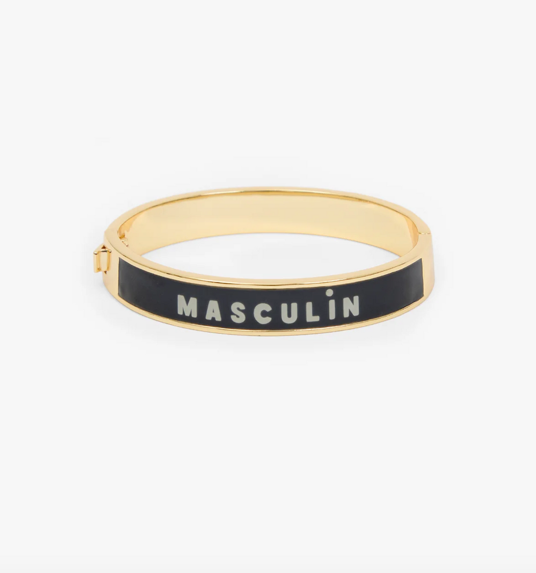 Le Bangle | Masculin Féminin Cream/Black