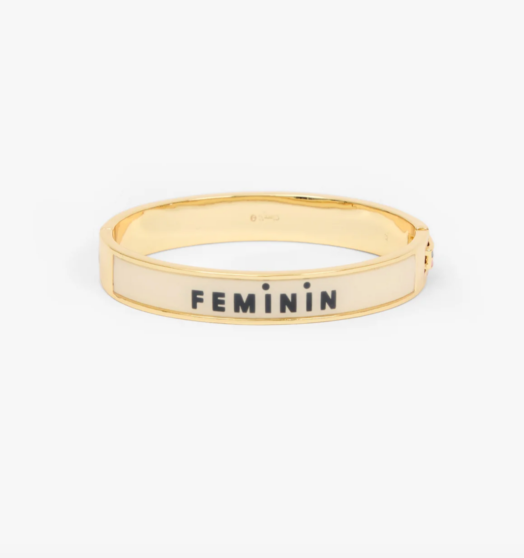 Le Bangle | Masculin Féminin Cream/Black