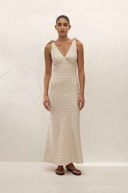 Solana Maxi Dress | Lola Polka Dot