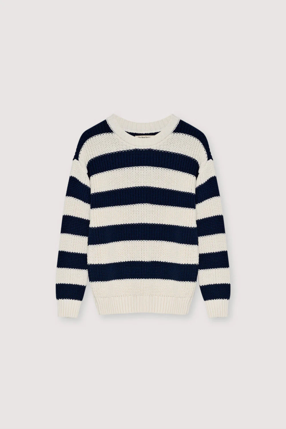 Musa Women Jumper Summer Midnight Knit Stripes