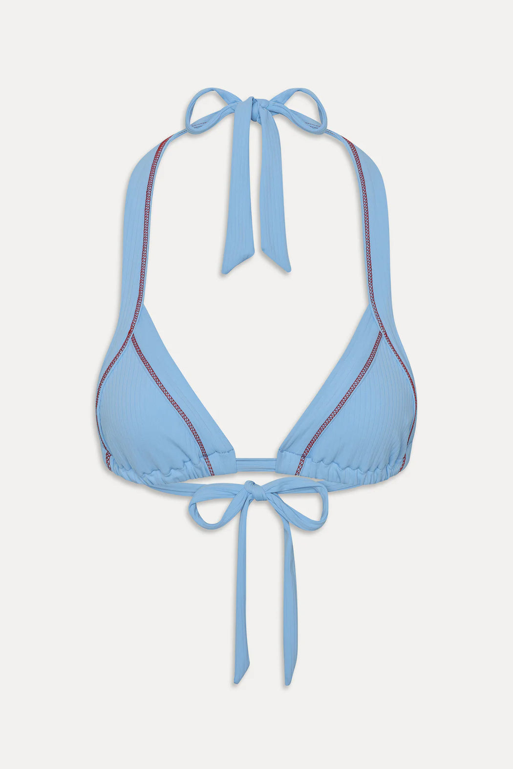 Taite Ribbed Top | Capri Sky
