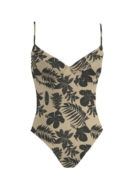 Costa Bodysuit | Tan Oasis