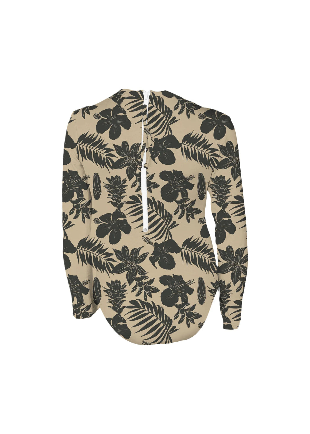 Littles Long Sleeve Bodysuit | Tan Oasis