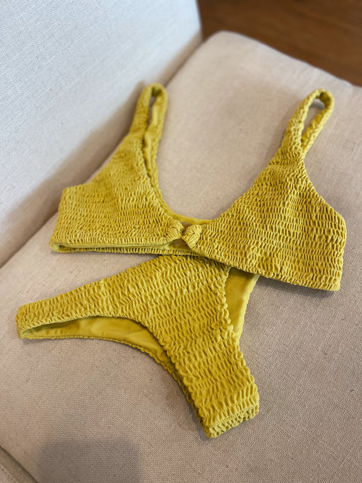 Talia Top | Chartreuse
