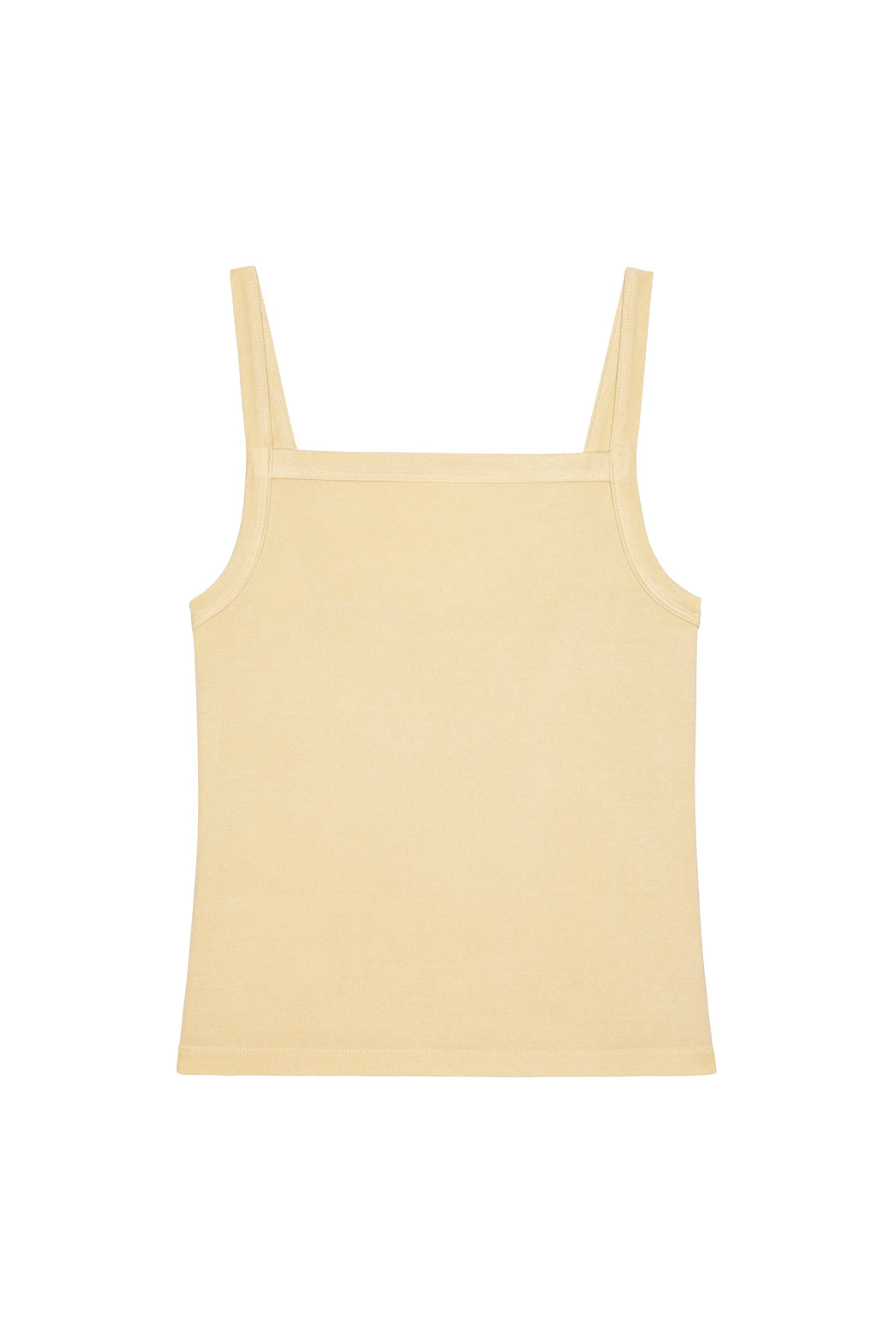 The Baby Rib Square Neck Tank | Butter