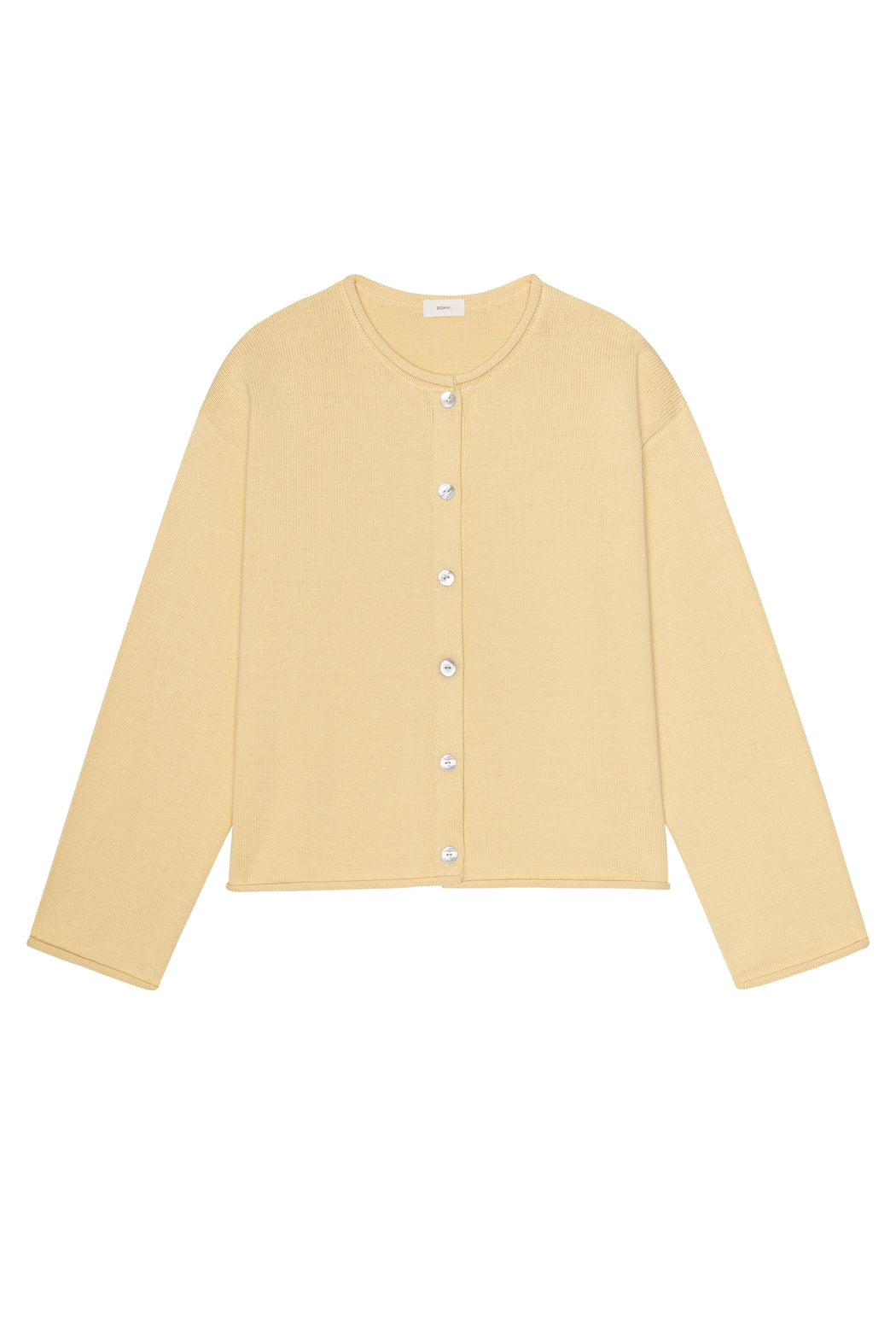 The Cotton Knit Roll Cardigan | Butter