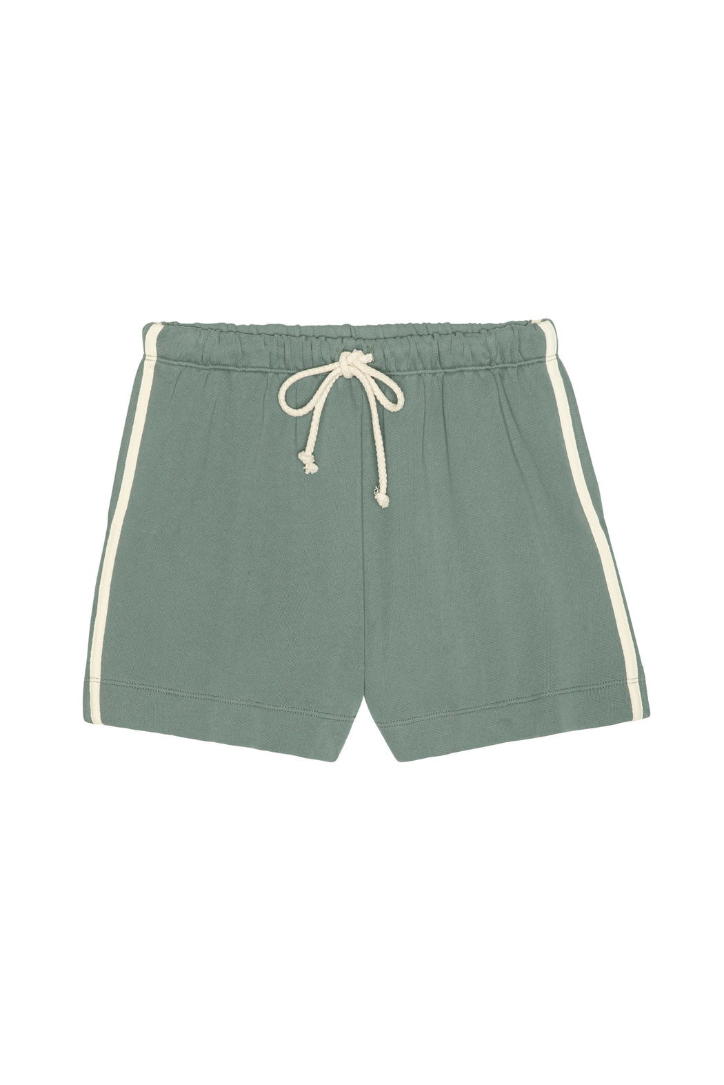 The Stripe Eco Terry Short | Sage