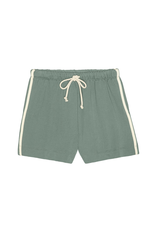 The Stripe Eco Terry Short | Sage