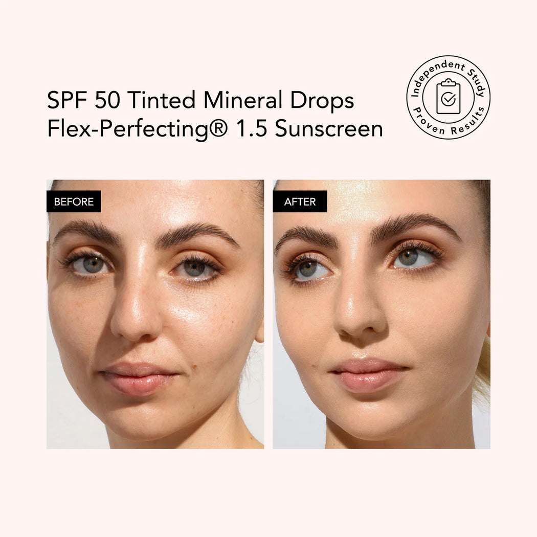 SPF 50 Tinted Mineral Drops