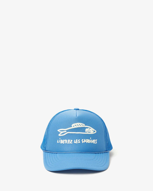 Liberez Les Sardines | Blue Trucker Hat