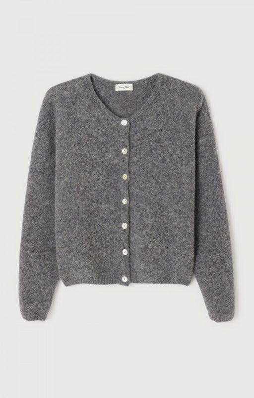 Vitow Cardigan | Steel Melange