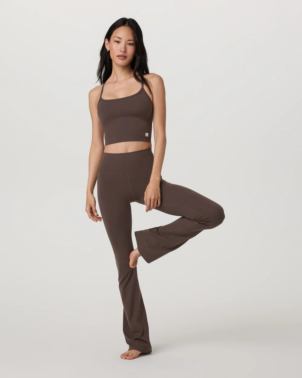 All The Feels Slim Flare Legging | Java
